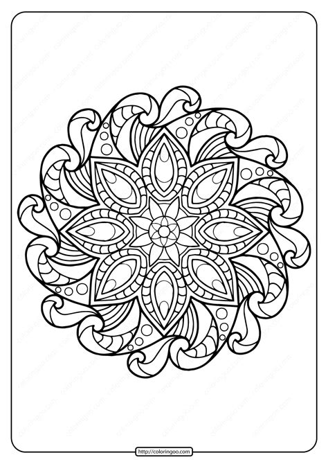 Printable Coloring Book Pages For Adults 008