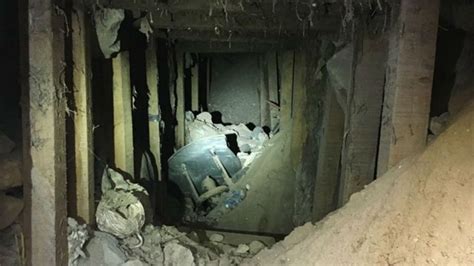 Road Crew Uncovers Tunnel Near Mexico Border In Texas