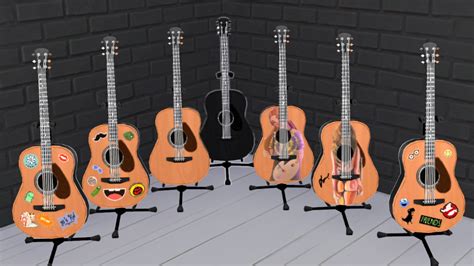 Pihe89 Sims 4 Sims Guitar