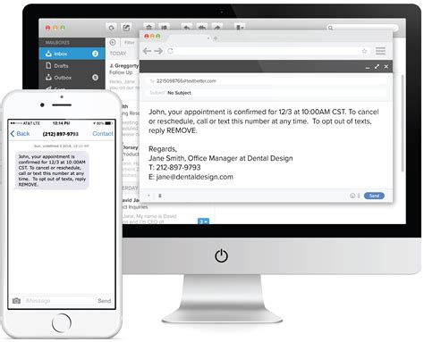 Use your email to send & receive texts - TextBetter