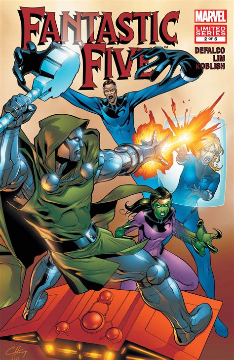 Fantastic Five 2007 2 Comic Issues Marvel
