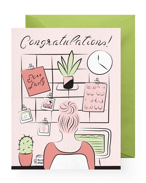 Congrats Boss Lady Cartoon Clipart Large Size Png Image Pikpng
