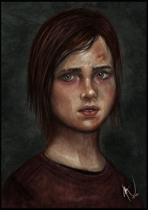The Last Of Us Ellie By Rhezm On Deviantart