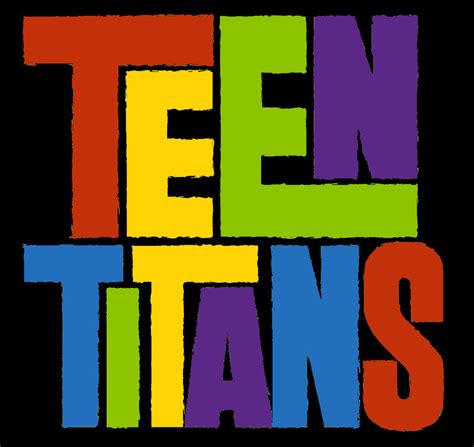 Teen Titans Logo Black Blonde Pussy