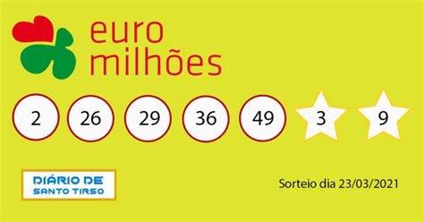 Os resultados da chave euromilhoes ficam disponíveis no nosso site a partir das 20h15. Chave Euromilhões dia 23/03/2021