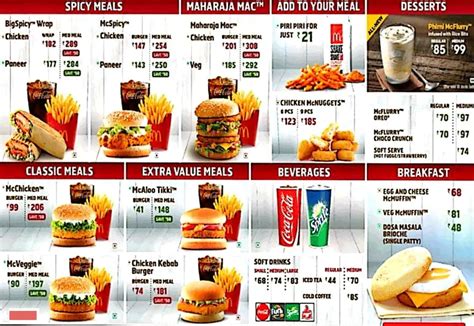 Menu Mcd Pasir Gudang