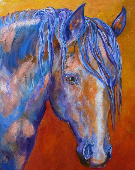 Mary Jo Zorad Pastel Horse Oil Painting New From My