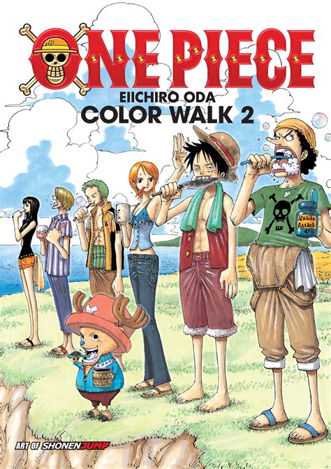 One Piece Color Walk Art Book Vol 2 Book By Eiichiro Oda Official