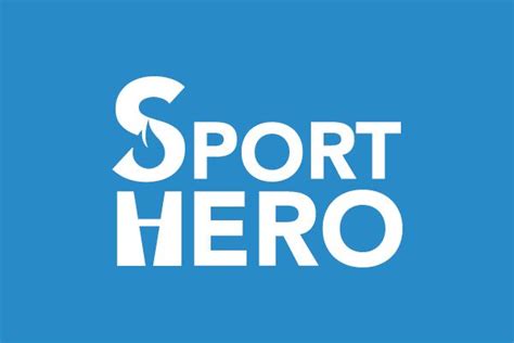 Sport Hero Logo Design Sports Hero Hero Sports