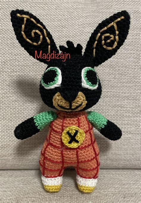 Bing Bunny Crochet Amigurumi Pdf Pattern In English Etsy Crochet