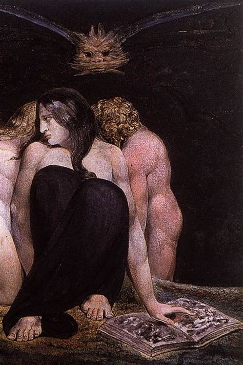 William Blake Hecate Or The Three Fates 1795 William Blake Paintings William Blake Art Art