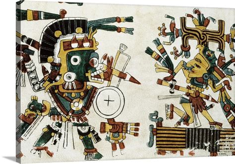 Tlazolteotl And Chalchiuhtlicue Aztec Goddesses Of Love And Water