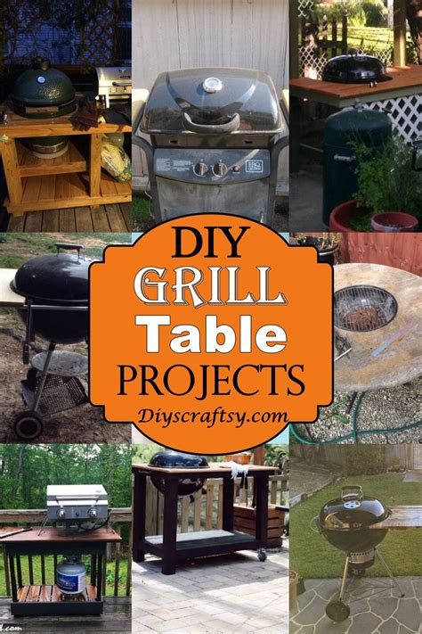 23 Diy Grill Table Projects Diyscraftsy