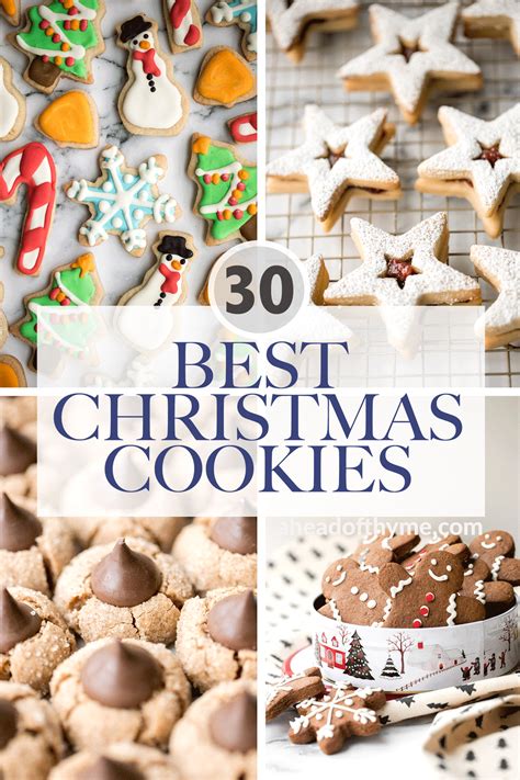 Some simple yet delicious sugarless christmas cake recipes for diabetics. 30 Best Christmas Cookies | Ahead of Thyme