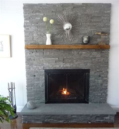 Cool 43 Genius Fireplace Makeover Design Ideas Brick Fireplace