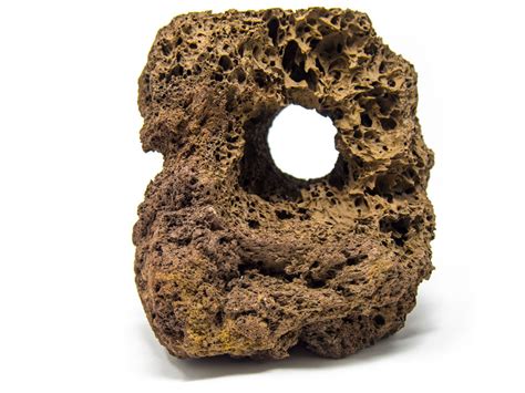 Natural Lava Rock With Multiple Holes Aquatic Arts