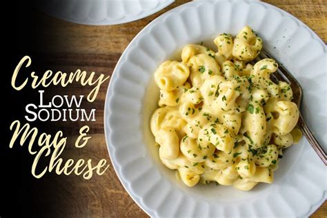 Brush chicken with a homemade mixture of olive oil, lemon juice, crushed rosemary leaves and garlic powder for an easy, low sodium baked chicken recipe. Creamy Low Sodium Macaroni and Cheese | Recipe | Sodium ...