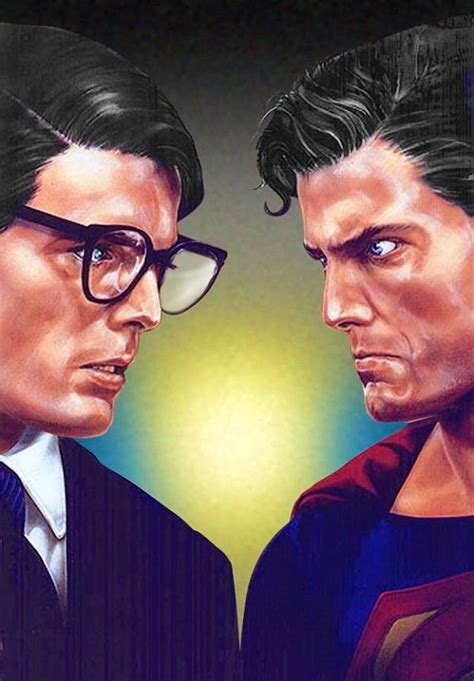 Clark Kent Vs Kal El Superman Superman Film Superman Comic