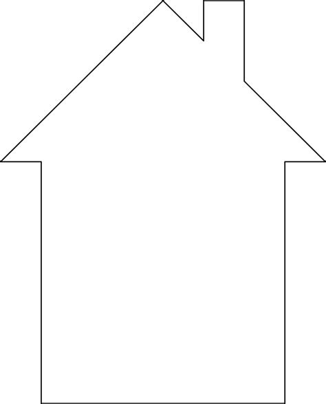Free Blank House Cliparts Download Free Blank House Cliparts Png