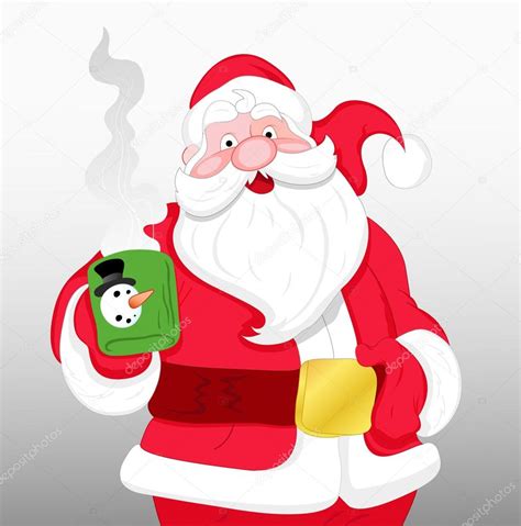 Santa Drinking Coffee Clipart 20 Free Cliparts Download Images On