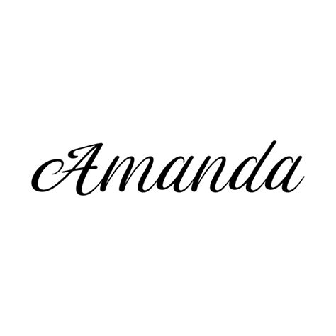 Name Amanda Amanda T Shirt Bébé Teepublic Fr
