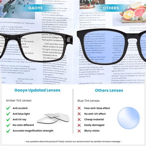 Protect Your Eyes And Reduce Eye Strain With Gaoye 5 Pack Reading