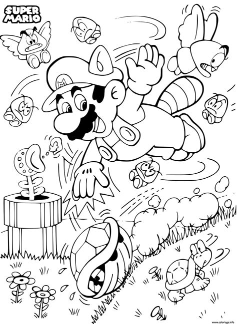 Coloriage Magique Mario A Imprimer Les Meilleures Images De Dessin My