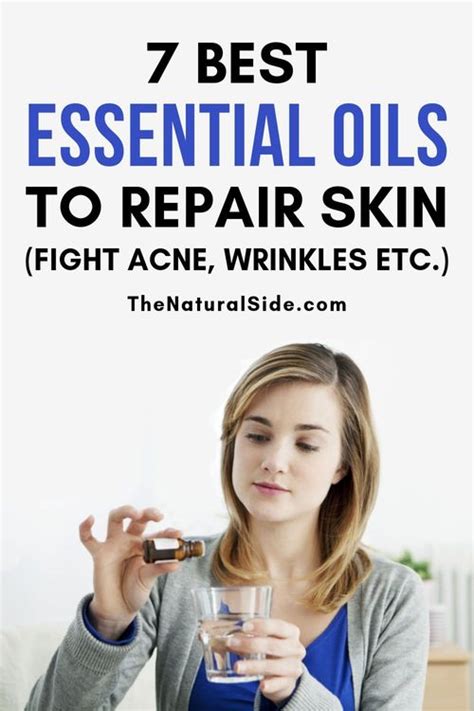 7 Best Essential Oils For Skin Repair Fight Acne Wrinkles And More