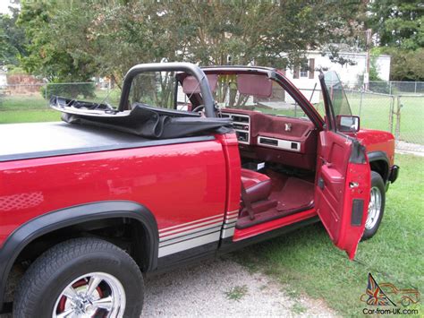1989 Dodge Dakota Sports Convertible Pickup Truck