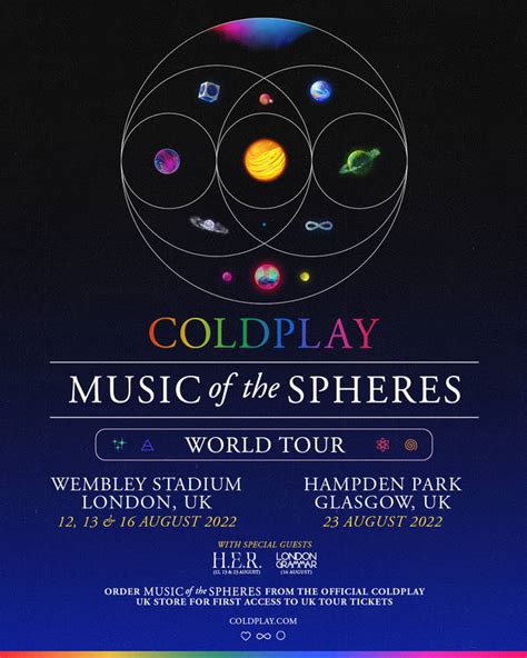 Coldplays Music Of The Spheres World Tour 2022 How To Get Tickets