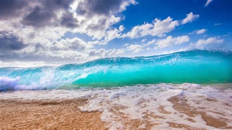 Blue Ocean Waves 5k Hd Nature 4k Wallpapers Images Ba