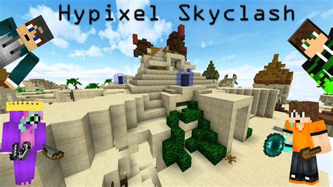 Hypixel Skyclash Ep1 Apparently I Hack W Ejthatgirl Youtube