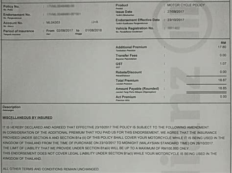 Motorcycle insurance in malaysia compare renew bike insurance. Malaysia Car Or Motorcycle Insurance Coverage In Thailand ...