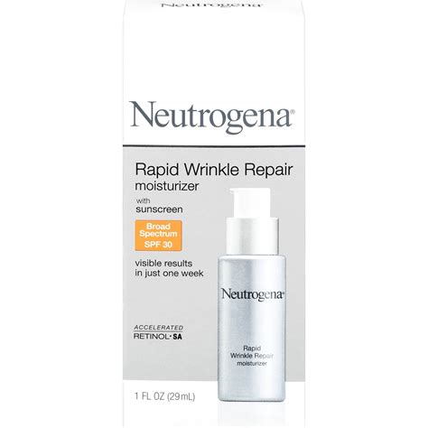 Neutrogena Rapid Wrinkle Repair Moisturizer Skin Care Beauty