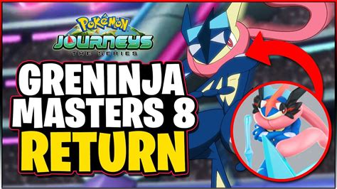 Ash Greninja RETURN LEAKED With NEW MOVE Against Leon In Masters 8