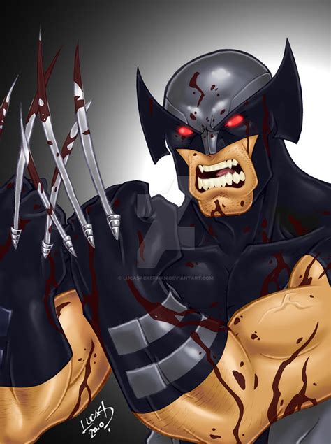 Bloody Wolverine 2010 Colored By Lucasackerman On Deviantart