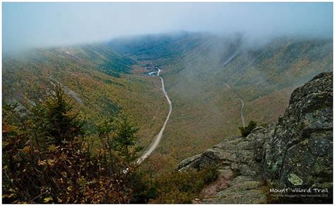 Crawford Notch View From Mt Willard New England Fall Places To