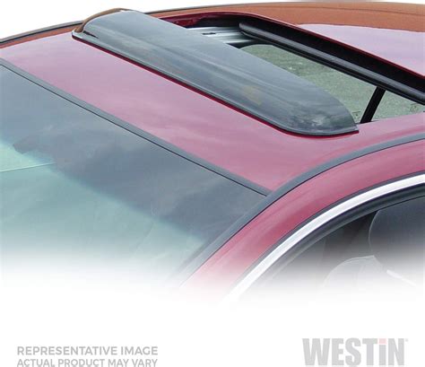 Automotive 980MM Smoke Sun Moon Roof Window Sunroof Visor Vent Wind