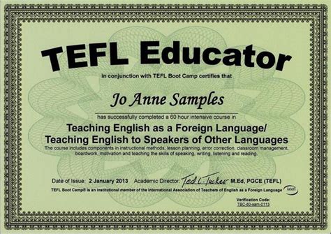 Get tefl certified with bridge, the experts in tefl/tesol/esl. 60 Hour Online TEFL Certification Course