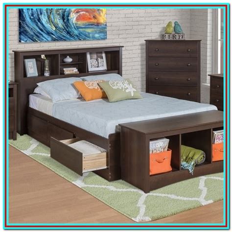 Bed Frame With Headboard Twin Bedroom Home Decorating Ideas Yxkmmp3kgw