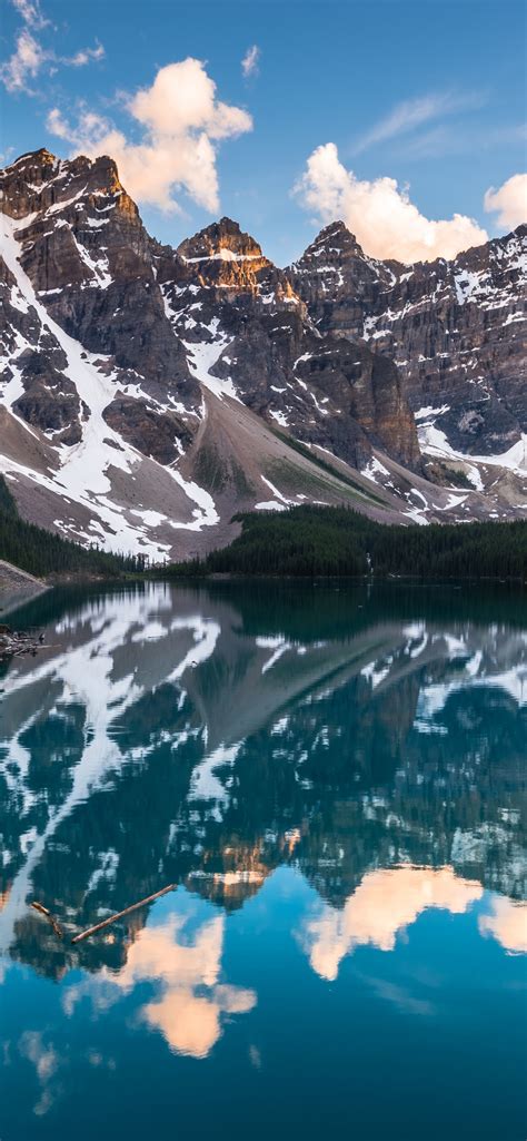Moraine Lake Wallpaper 4k 8k Canada Reflection Sunset