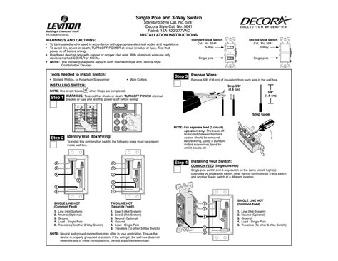 Leviton 3 Way Switch Wiring Diagrams Wiring Diagram