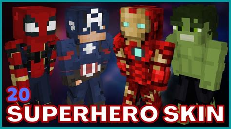 Skin Minecraft Superhero Minecraft Skins Youtube