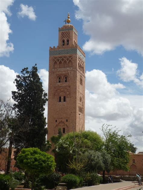 Kutubía Koutoubia O Kutubiya جامع الكتبية Marrakech Su Alminar Es