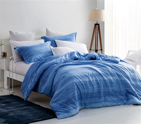 Home furniture furniture design twin comforter sets comforters twins blanket orange bed creature comforts. Ombre Blue Twin XL Comforter Set Dorm Bedding Essentials