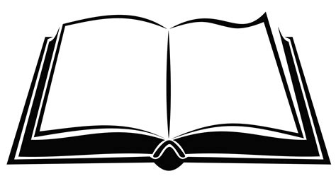 Open Book Silhouette Clip Art Images And Photos Finder
