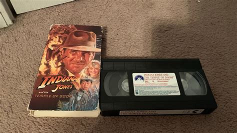 Opening To Indiana Jones And The Temple Of Doom Vhs Youtube