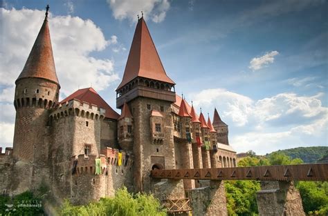Beautiful Eastern Europe Hunyad Castle Romania