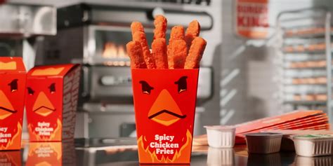 Burger Kings Spicy Chicken Fries A New Fiery Treat