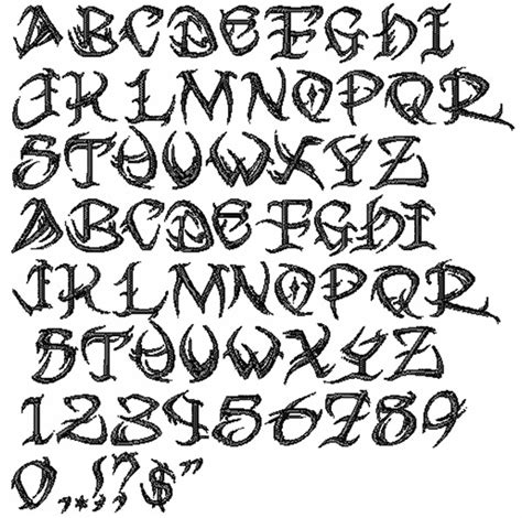 Check these 23 graffiti alphabets by some of the best graffiti artists from various fiery vector tribal flames in colorful orange on black. Tribal Font Embroidery Font | AnnTheGran